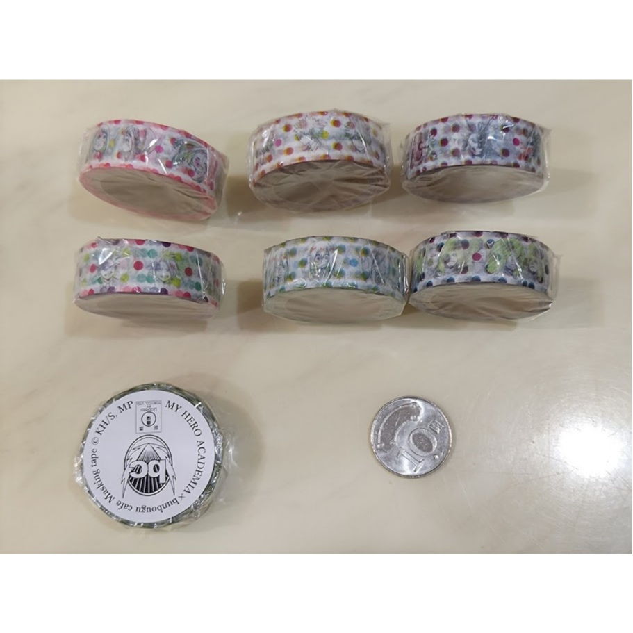 [睡睡蛙小池] 我的英雄學院 紙膠帶 文房具 線稿 原畫 蛙吹梅雨 相澤消太 麗日御茶子 爆豪勝己 耳郎響香 歐爾麥特