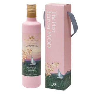 禮盒紙盒外包裝~巴狄尼絲莊園FIRST DAY 特級初榨橄欖油500ML 粉紅紙盒