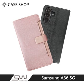 CASE SHOP 三星 A36 5G 前收納側掀皮套