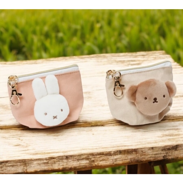 【現貨】日本 Miff 米菲兔 Boris 小熊波波 小物包 鑰匙 門禁 Air pods 收納包 包包