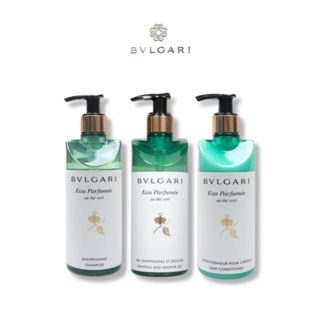 BVLGARI寶格麗 洗沐潤系列（綠茶）300ml 洗髮精 潤絲精 沐浴精 五星酒店洗沐組 飯店專用