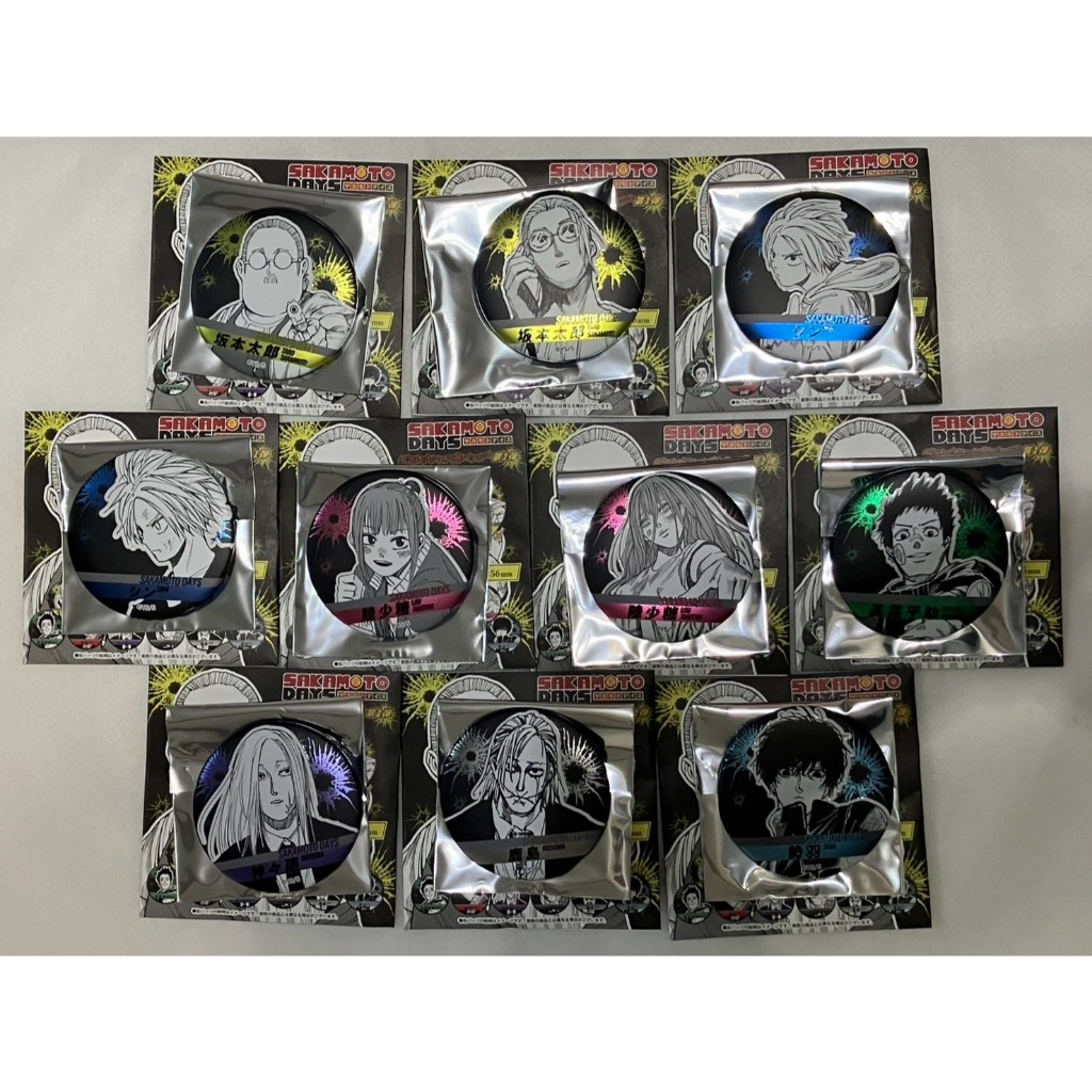 🔥現貨🔥sakamoto days 坂本日常//JUMPSHOP 原畫 浮雕 徽章  神神廻 少糖 朝倉新 勢羽夏生