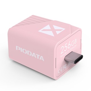 PIODATA iXflash Cube 備份酷寶 備份豆腐 Type-C 128、256、512GB、1TB 櫻花粉
