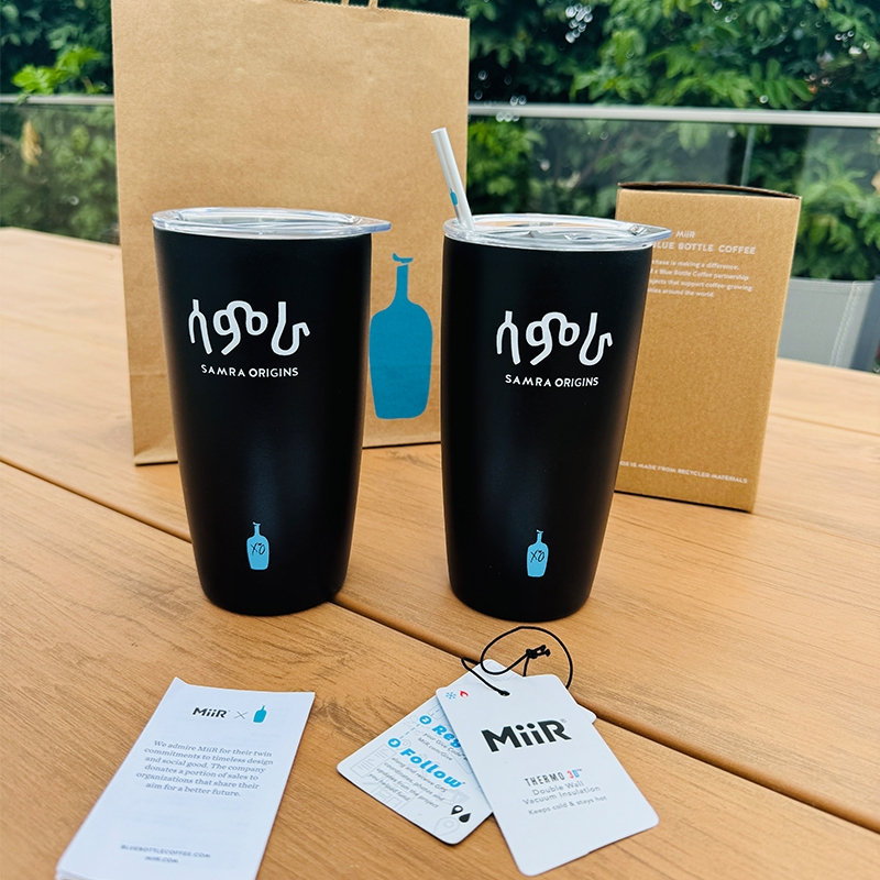 免運BLUEBOTTLE 小藍瓶咖啡杯 Samra Origins 車載隨行水杯保溫杯ins
