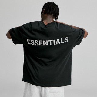 免運 FEAR OF GOD ESSENTIALS 洛杉磯限定 3M反光短袖 fog短T 男女同款