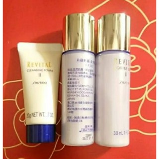 資生堂莉薇特麗潤膚皂20g/化妝水30ml/乳液30ml（清爽型/滋潤型）