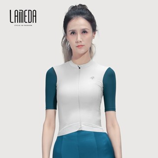 【VM.Plus】LMD嬌韻短上衣-流雲白(女) 短車衣 女款 自行車車衣 騎行服