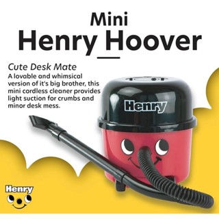Paladone Henry Hoover 桌面迷你吸塵器 - 桌面清潔器、無散熱鍵盤和電腦清潔
