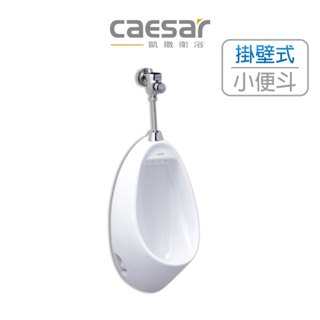 CAESAR 凱撒 指壓沖水壁掛便鬥 掛壁式小便斗 U0221 / BF410 小便斗 白色/牙色 ( 含發票 )