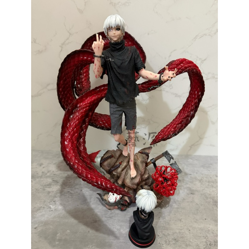 【藝源】 現貨 東京喰種 東京食屍鬼 金木研 白髮金木研 GK 手辦 公仔 擺件 模型 生日禮物 兒童禮物 聖誕節禮物