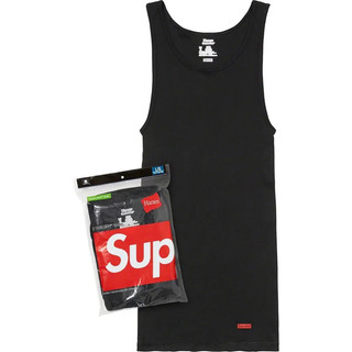 【日貨代購CITY】 Supreme Hanes Tagless Tank Box Logo 素面 內搭 背心 一包三件