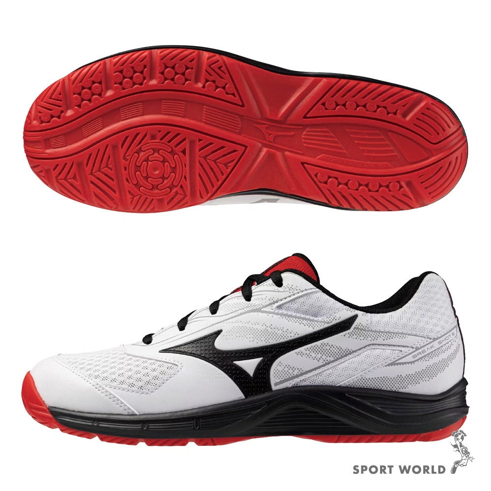Mizuno 美津濃 網球鞋 男鞋 3E寬楦 BREAK SHOT 5 WIDE AC【運動世界】61GA254162