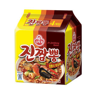 OTTOGI 不倒翁 金螃蟹海鮮風味拉麵, 4包 /袋