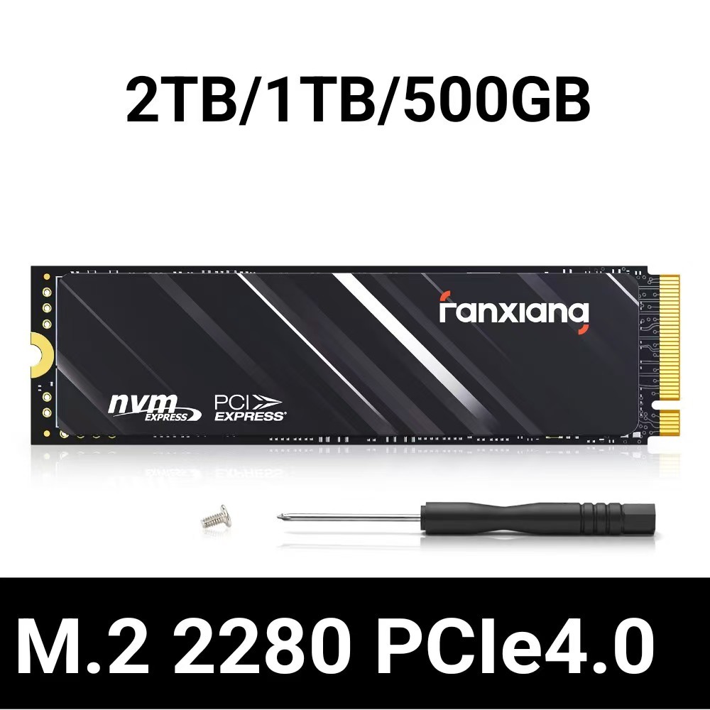 FANXIANG梵想 SP610 SSD固態硬碟 M.2 2280 PCIe4.0讀取速度5000MB/s支援PS5