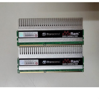 創見 aXeRam DDR3 2400 8Gx2 16GB 超頻記憶體 終保 DDR3 2400 1866