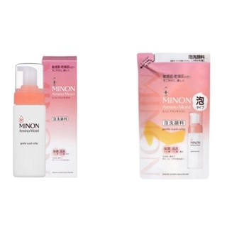 MINON 鎖水潔顏慕斯泡泡潔面乳 150mL + 補充裝 130mL （共280ml)