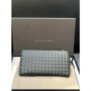 ☄️正品-Sammi 精品服飾☄️BOTTEGA VENETA BV 編織 真皮 長夾 黑
