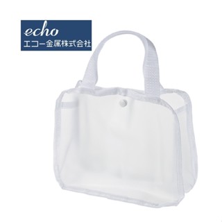 日本ECHO 便當袋 餐袋 透明袋 收納袋 防水袋 提袋 便攜袋 冰包 保溫飯盒袋