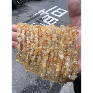 【JY晶研】天然黃水晶 黃水晶 隨行 黃水晶 ＜黃水晶原礦隨行 ＞現貨 半成品練 DIY 手鍊 水晶