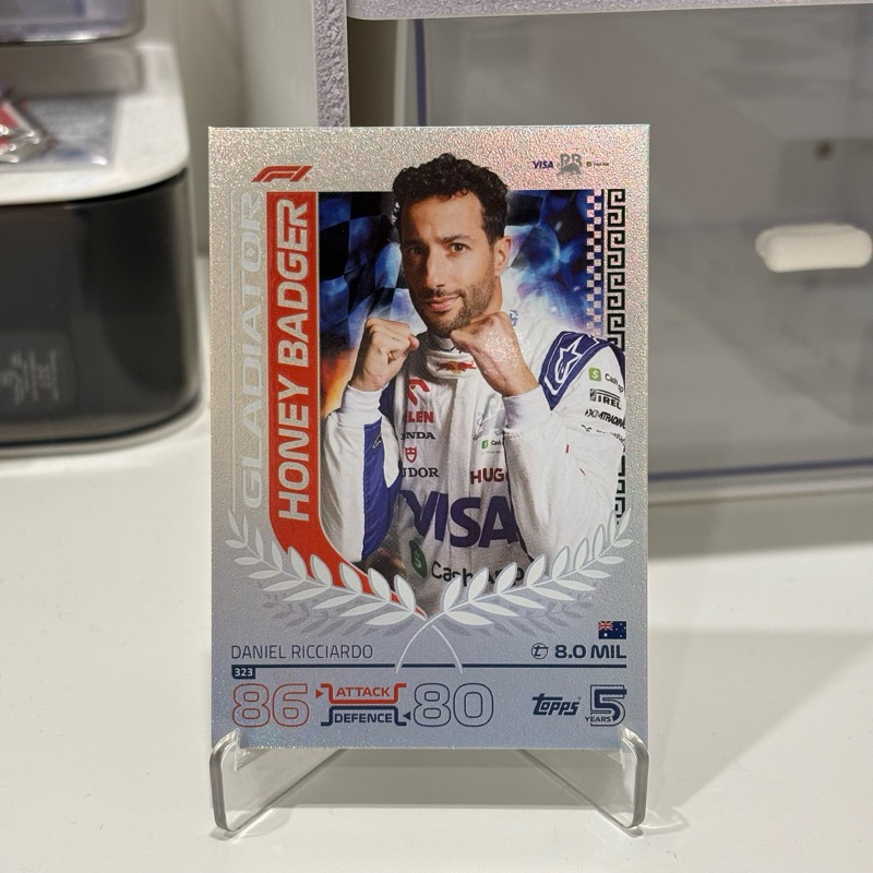 Topps F1 Turbo Attax 2024-Gladiator Daniel Ricciardo🍯