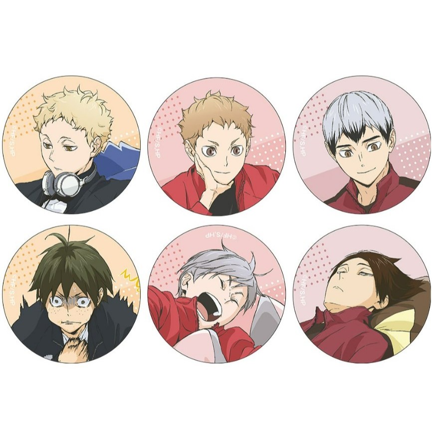 【正版現貨】排球少年!! JF2025系列 第二彈 徽章 透卡 月島 角名 北信介 夜久 山口 列夫 盲抽