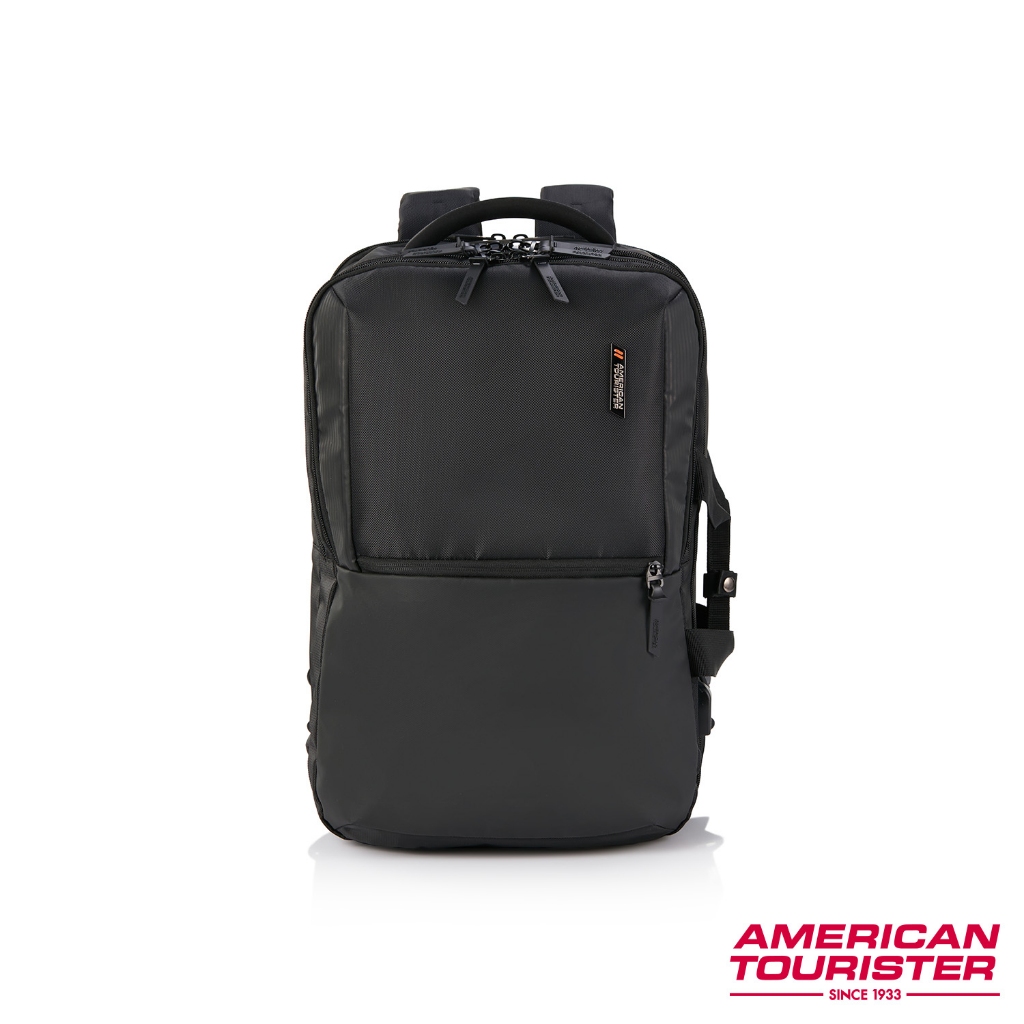 AT美國旅行者 AMERICAN TOURISTER 筆電後背包/雙肩包17吋 SEGNO 2.0 商務減壓背帶上鎖式