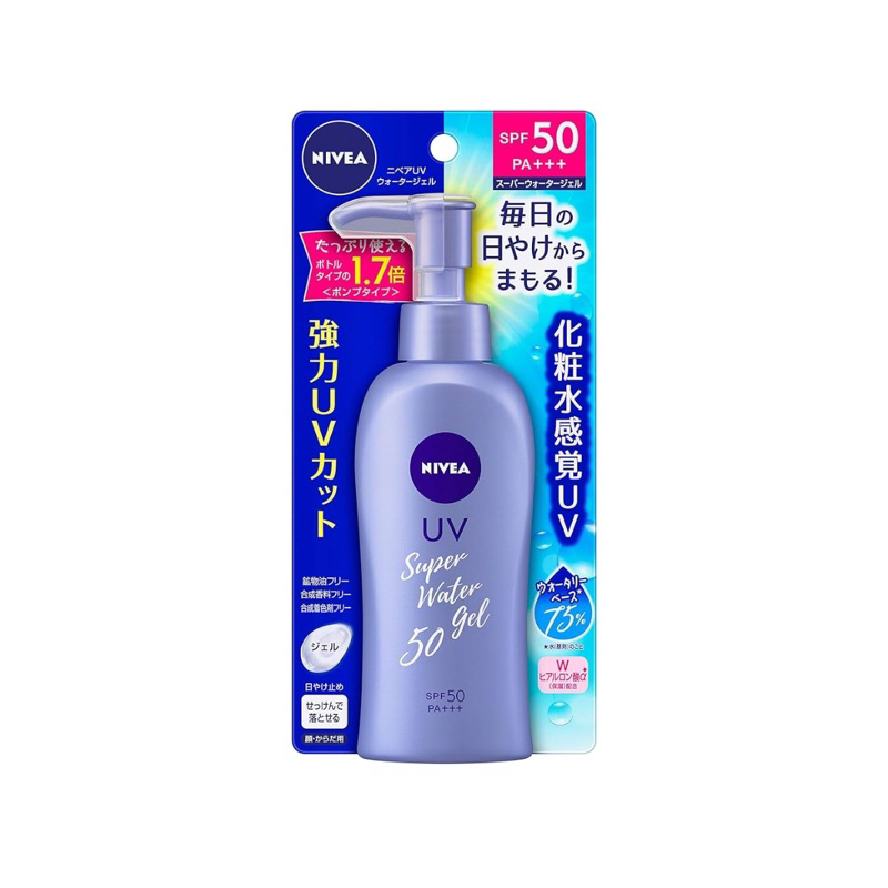 妮維雅 防曬水感凝膠 Sun Protect Water Gel SPF50/PA+++ 按壓式 140克