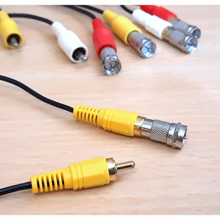 RF 視訊線, 原廠任天堂紅白機輸出老電視專用, 直接一條線接續即可,不用天線盒或轉接器