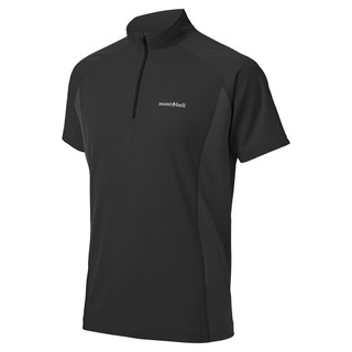 [阿爾卑斯戶外] Montbell COOL S/S ZIP 男款短袖半門襟 1114633