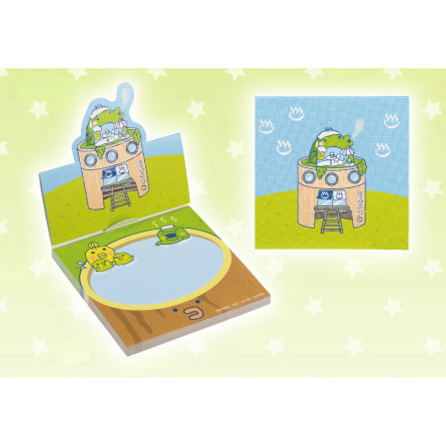 日版🇯🇵 塔麻可吉 Tamagotchi 電子雞《恭喜開店！歡迎來到抽獎屋~》 一番賞 G賞 便條紙 資料夾 貼紙組