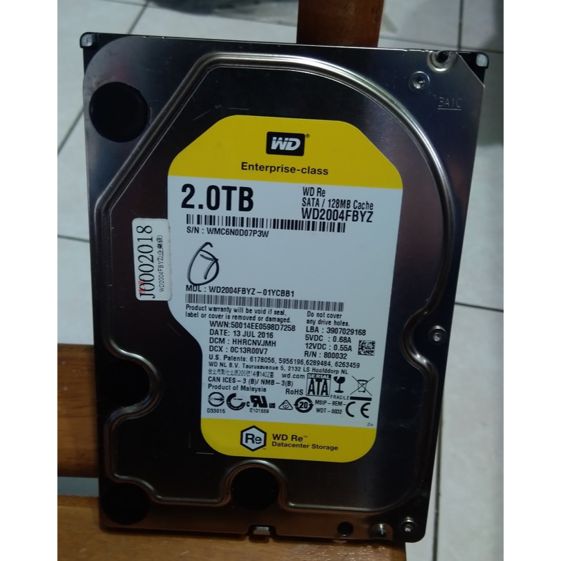 Western Digital HDD WD2004FBYZ 2TB Re EX1000M 3.5 SATA 128MB Cache 7200RPM [並行輸入品] Amazon | Western Digital HDD WD2004FBYZ 2TB Re EX1000M 3.5