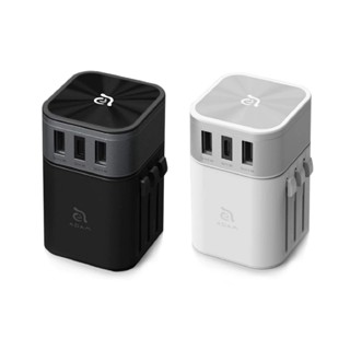 ADAM亞果元素 OMNIA T3 六合一多功能USB萬用轉接頭充電器 萬國轉接頭 出國旅遊插座 旅行萬用插頭