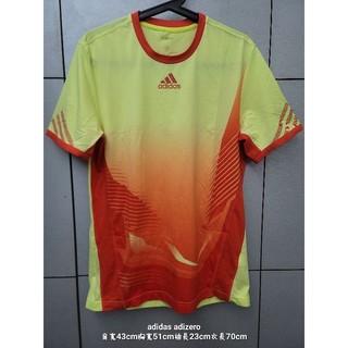 二手adidas adizero系列Formotion短袖輕量運動衫 泰製