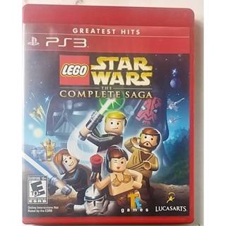 【STAR WARS THE COMPLETE SAGA英文版】PS3二手遊戲片出清 林03 樂高星際大戰：武林大會