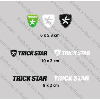 夢幻星 TRICK STAR 排氣管 車貼 防水反光貼紙 kawasaki 川崎 zx4rr zx6r zx10r