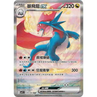 *Ca*~日系賣場~ 寶可夢卡牌 PTCG 中文版 SAR 暴飛龍EX