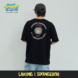 LAKING-海綿寶寶x泡泡與朋友們短T