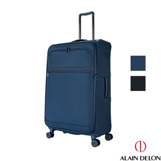ALAIN DELON 亞蘭德倫 輕量 布面行李箱 旅行箱 登機箱 前開式 TSA 可擴充19吋 24吋 29吋 免運