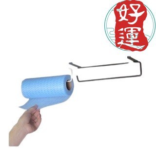 櫥櫃置物架 熱銷 金屬衣櫃整理壁掛 實用鐵藝廚房紙巾架櫥櫃收納掛架