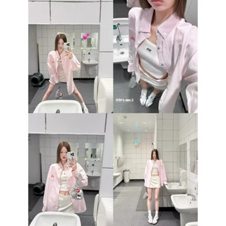 TGNS 長袖襯衫 格紋襯衫 薄外套 oversize 寬鬆上衣 長袖上衣 外套女 襯衣 防曬衫 休閒上衣 罩衫