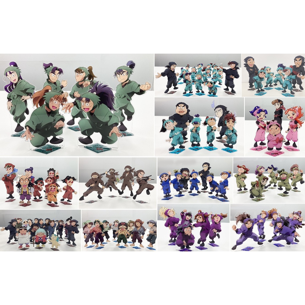 日本代購/忍者亂太郎/select collect/立牌/竹谷八左衛門/土井/久久知兵助/立花仙藏/雜渡/善法寺伊作