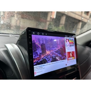 新店【阿勇的店】YARIS 14~17安卓機+前後行車紀錄+倒車影像10吋/yaris安卓機 yairs android