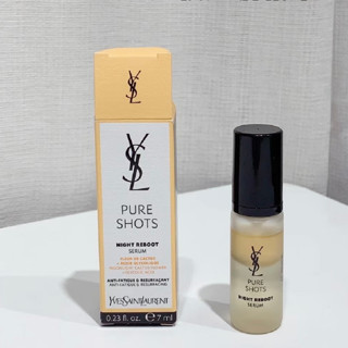 現貨💄專櫃小樣 YSL 聖羅蘭 夜皇后精華液7ml 極效活萃夜光仙人掌超級精華 夜間修護 提亮保濕 小樣裝