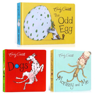 正版硬頁 Emily b Monkey and me/ The odd egg