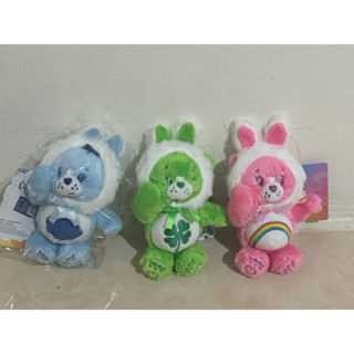 正版 全新 現貨 愛心熊 彩虹熊 變裝 兔子 carebears 15公分 小熊 熊 熊熊 吊飾 鑰匙圈 娃娃 玩偶