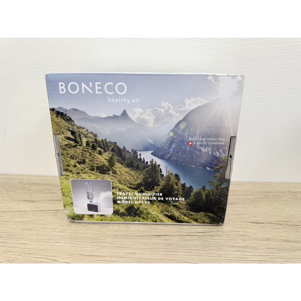 全新轉售 110~220V 旅遊居家 攜帶式超音波空氣加濕器 瑞士 BONECO U7146