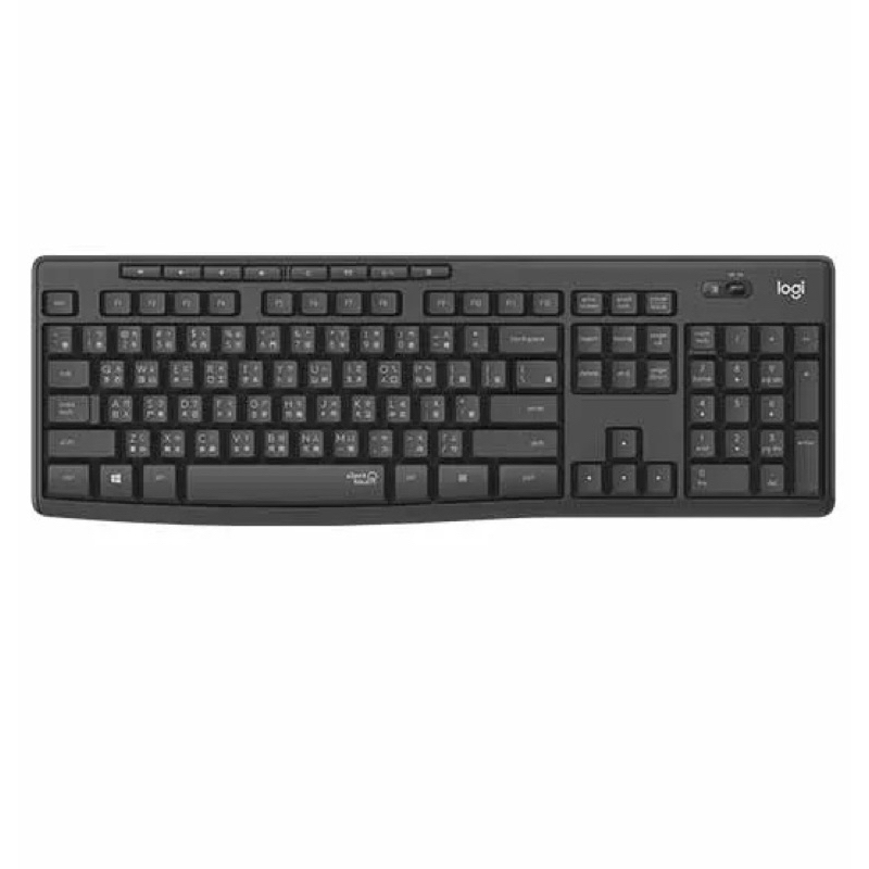 Logitech羅技無線靜音鍵盤 MK295 二手狀態佳
