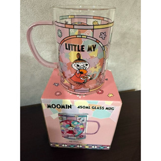 香港711 MOOMIN嚕嚕米 阿美 小不點 玻璃杯 450ml