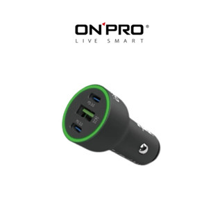 【ONPRO】 GT-PD78W 78W 雙模快充3.0 PD+QC 3孔 車用快充充電器