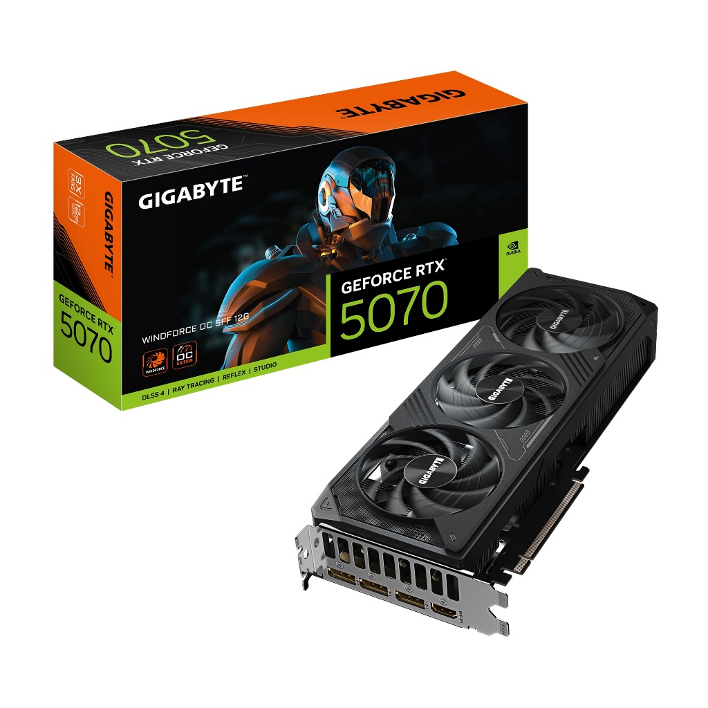 技嘉 RTX5070 WINDFORCE OC SFF 12G 三風扇